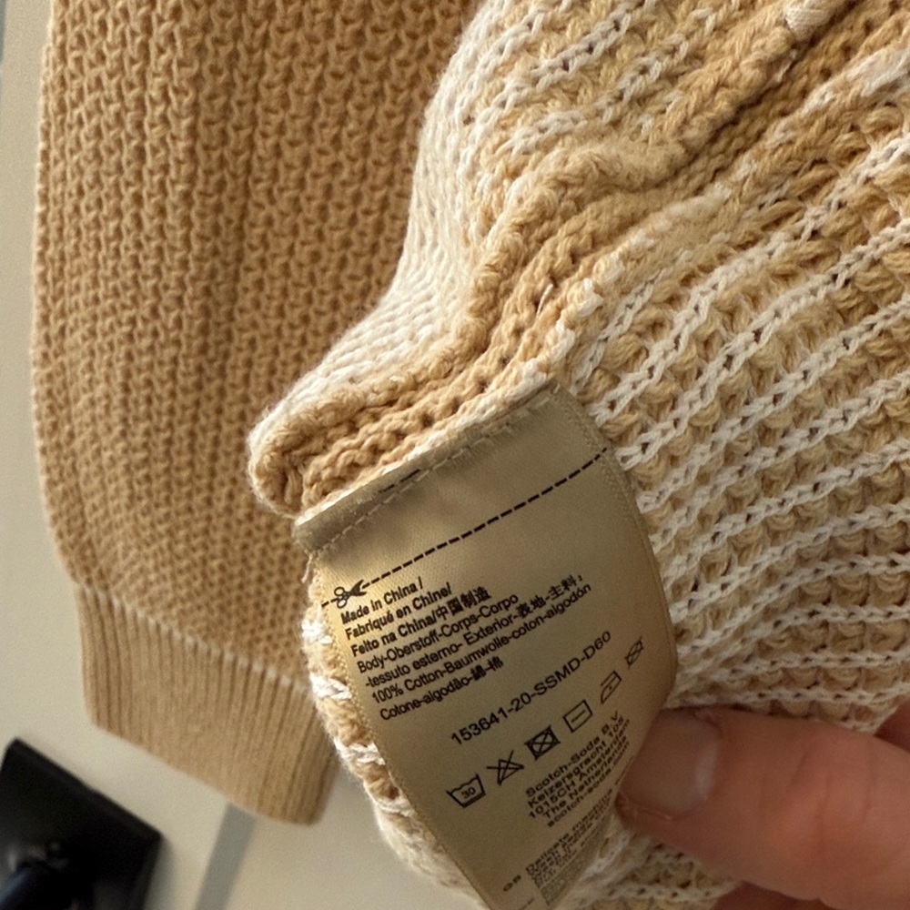 Scotch & Soda Beige Sweater - Picture 8 of 9